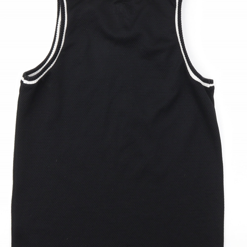 F&F Boys Black Basic Tank Size 11-12 Years