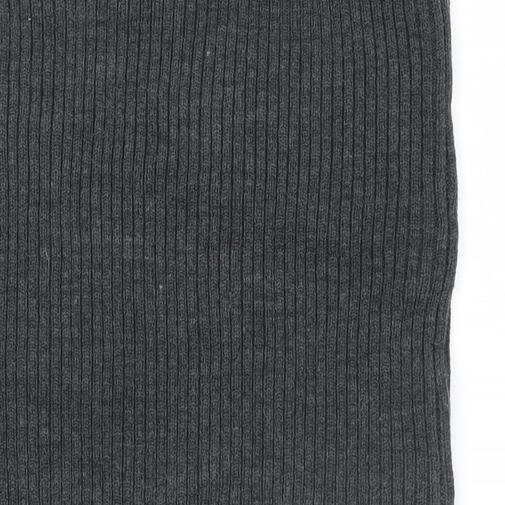 Select Womens Grey Knit Straight & Pencil Skirt Size 6