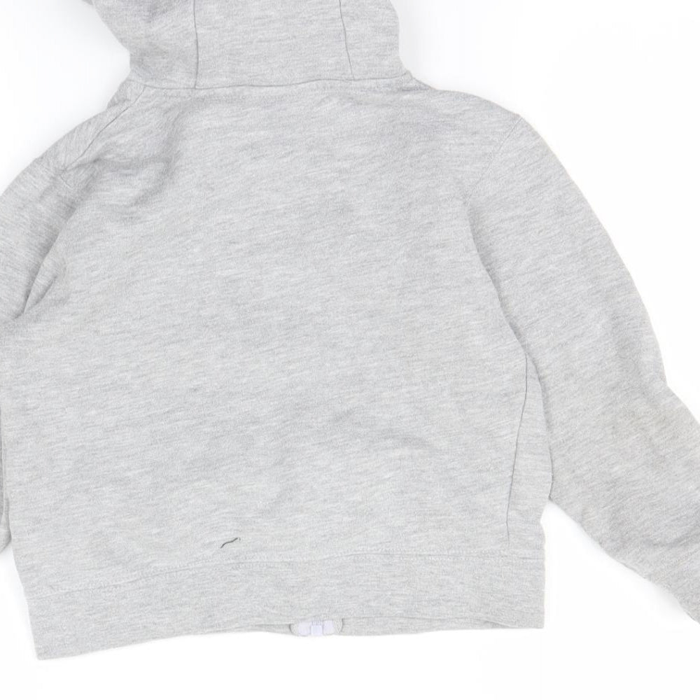 Adams boys Boys Grey Cardigan Jumper Size 7 Years