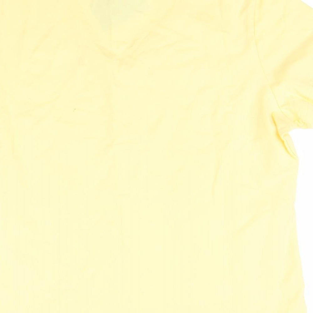 Ana capri Womens Yellow Basic Blouse Size XL