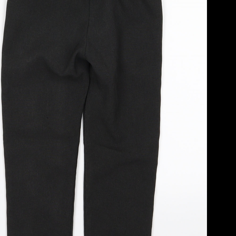 F&F Girls Grey Rayon Dress Pants Trousers Size 4-5 Years