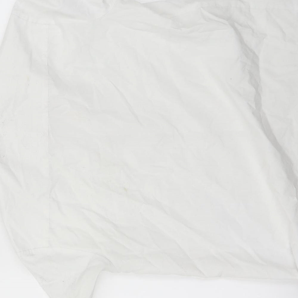 George Boys White Basic Button-Up Size 10-11 Years