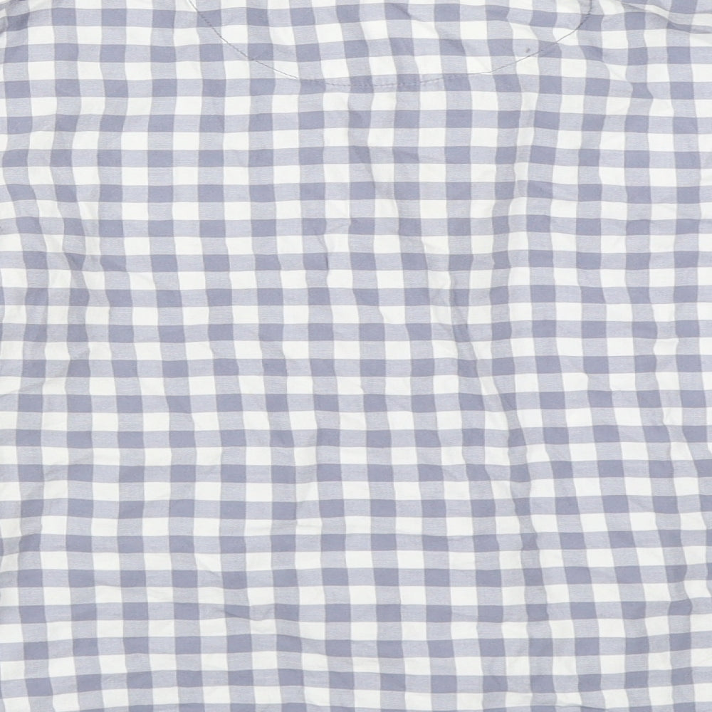 Marks and Spencer Boys Grey Basic Button-Up Size 9-10 Years