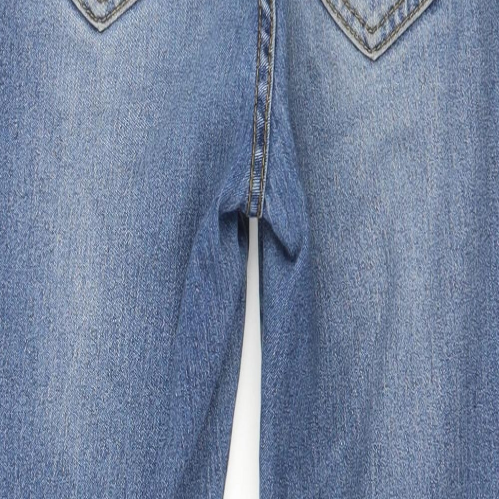 PRETTYLITTLETHING Womens Blue Denim Skinny Jeans Size 6 L26 in