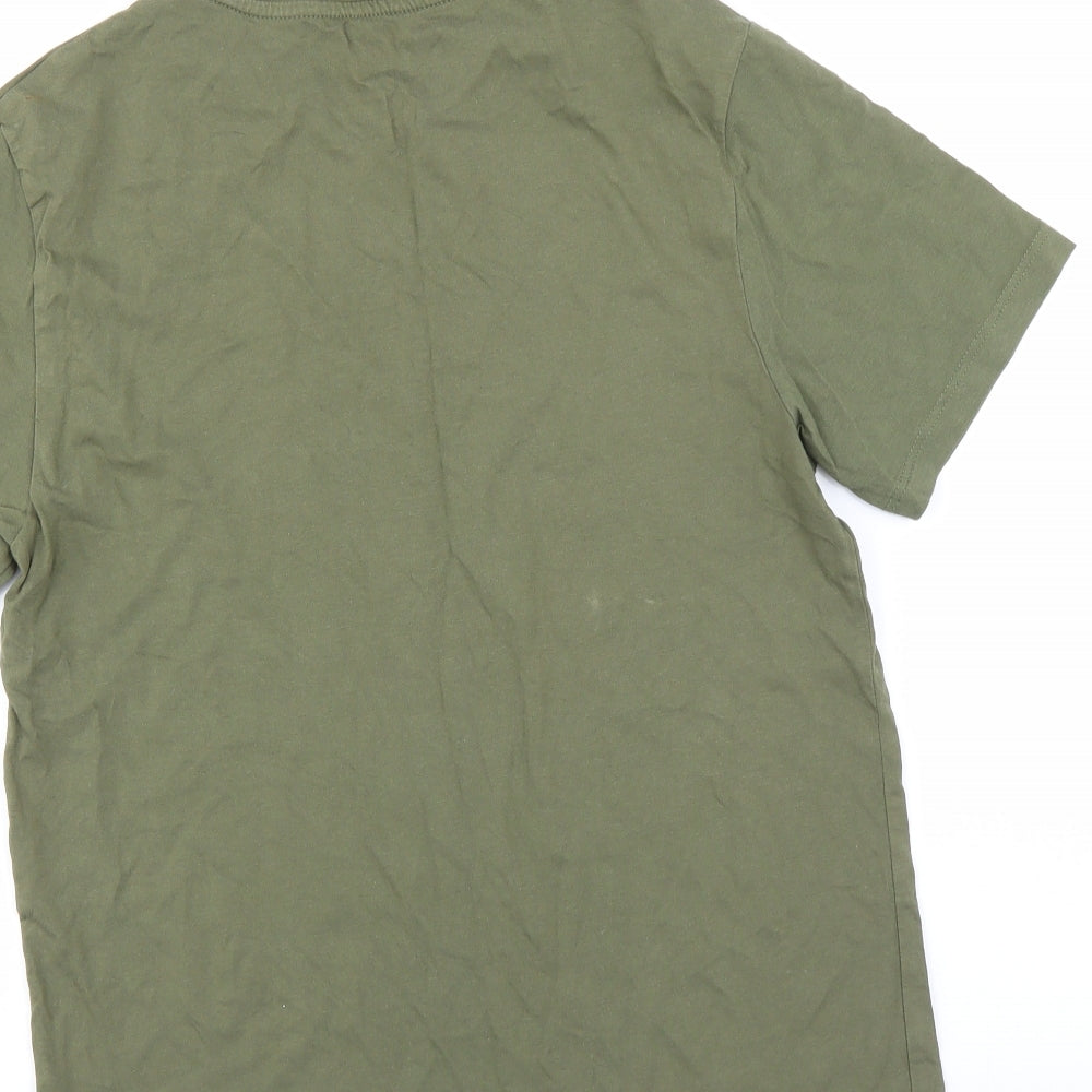 Burton Mens Green T-Shirt Size S