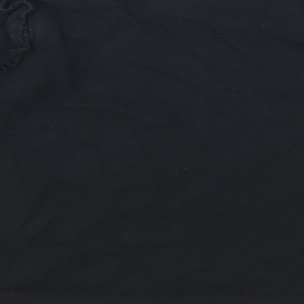 Mylene Klass Girls Black Basic T-Shirt Size 12-18 Months