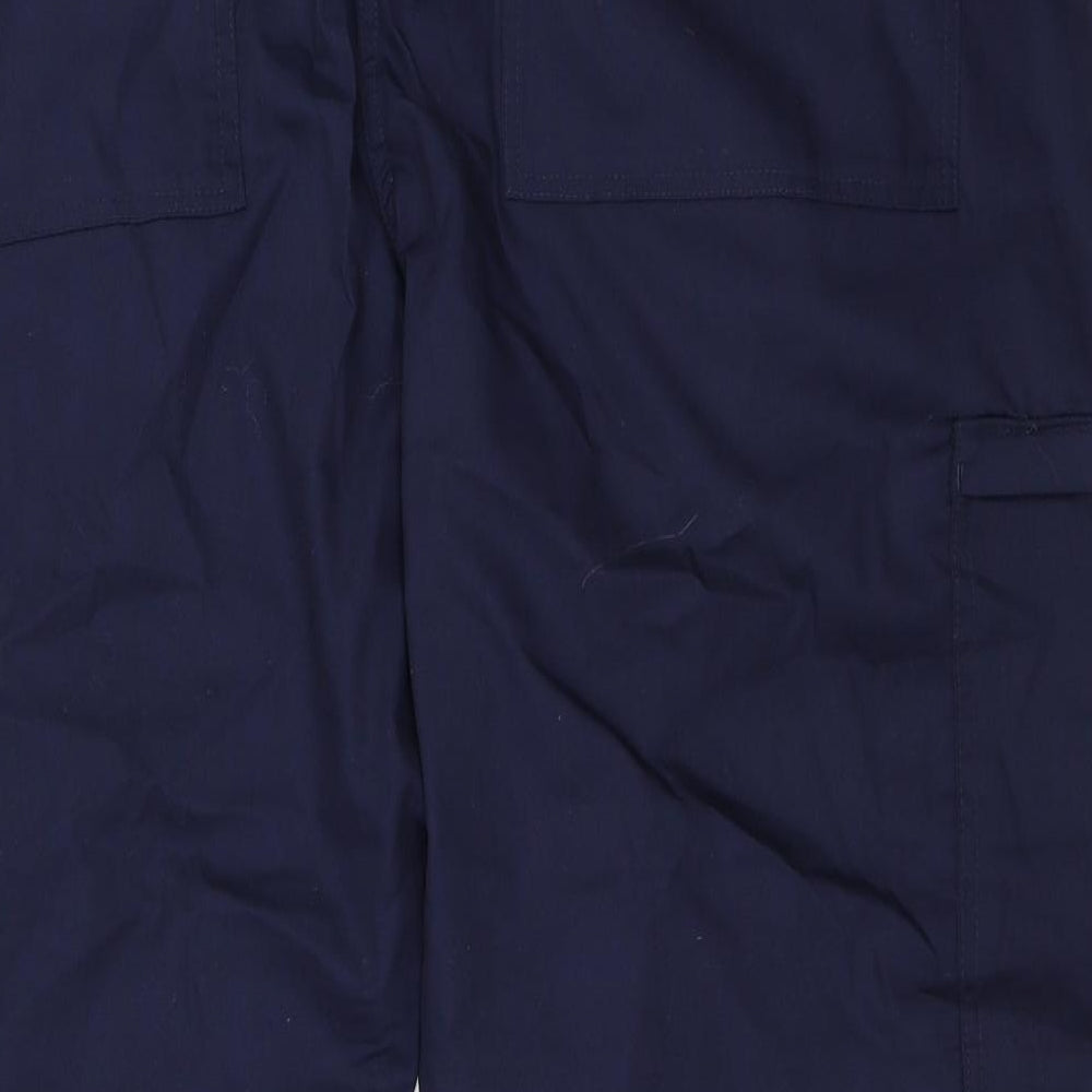 Regatta Womens Blue Cargo Trousers Size 22 L27 in