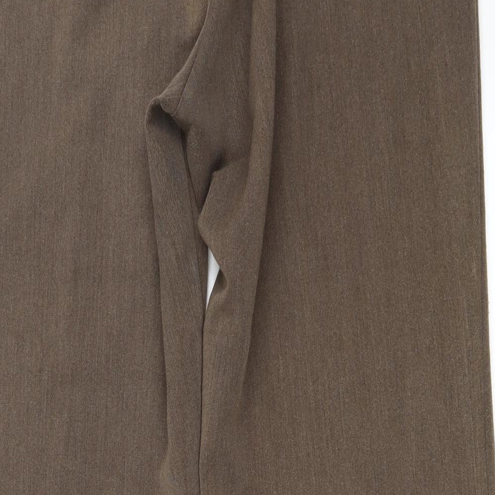 BM Womens Brown Trousers Size 18 L27 in