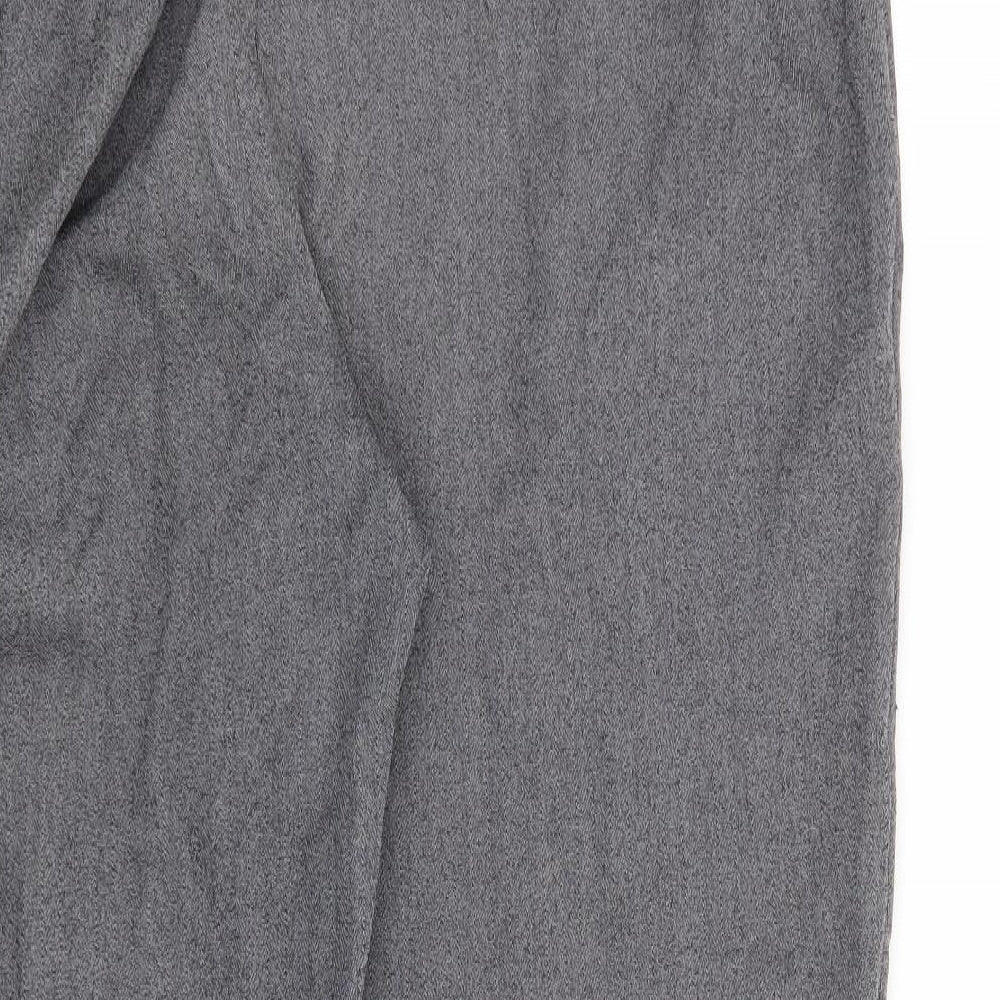 Preworn Womens Grey Trousers Size 18 L24 in
