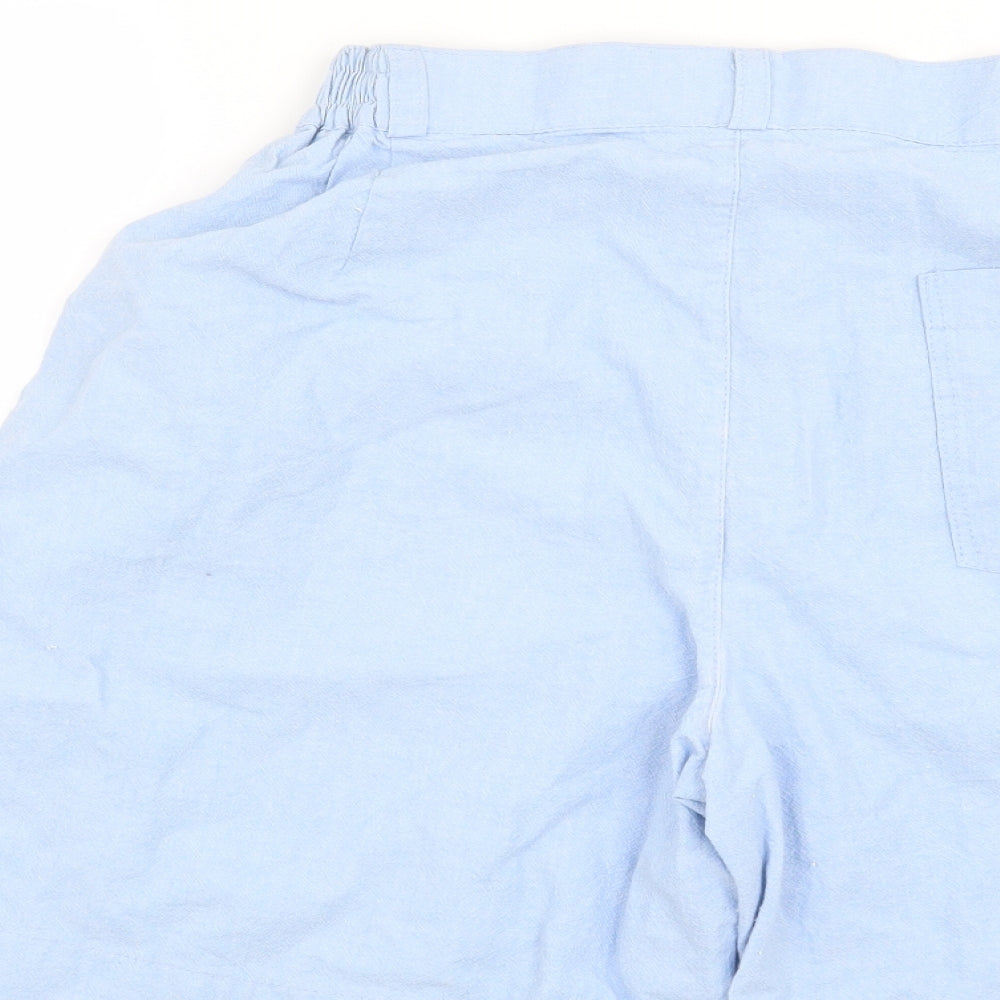 Preworn Womens Blue Bermuda Shorts Size XL