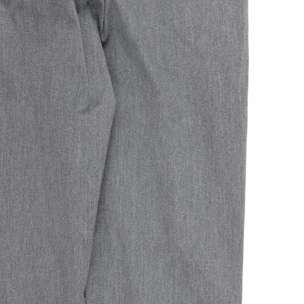 Easy Mens Grey Rayon Trousers L29 in