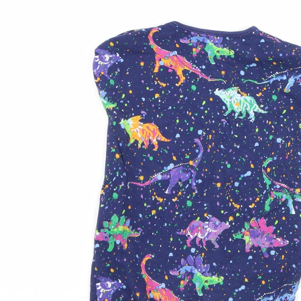 NEXT Boys Blue Romper One-Piece - DInosaur