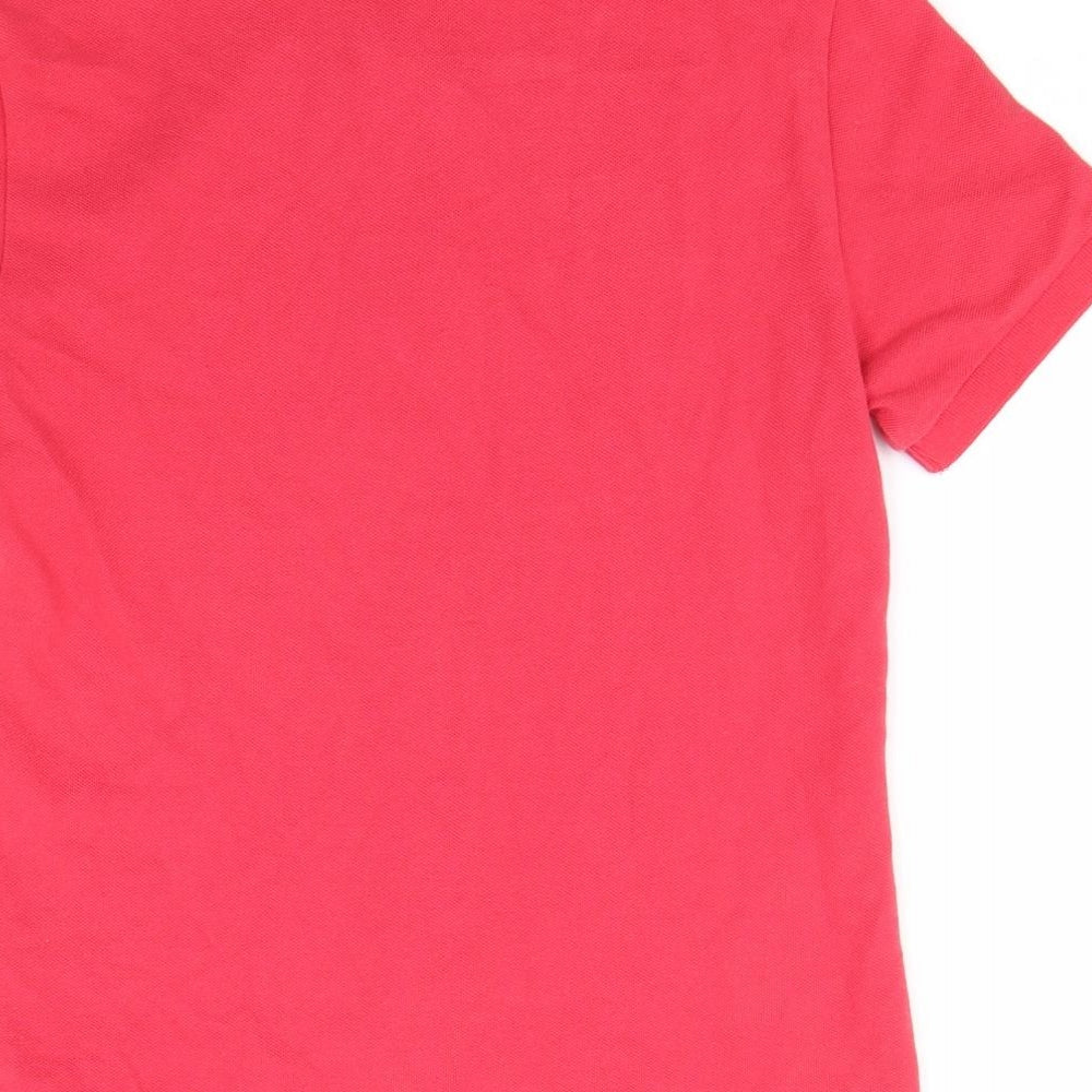 Ralph Lauren Boys Pink Basic Polo Size 10-11 Years