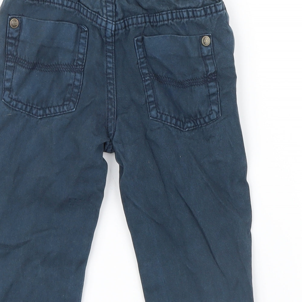 Life and Legend Boys Blue Capri Trousers Size 24 Months