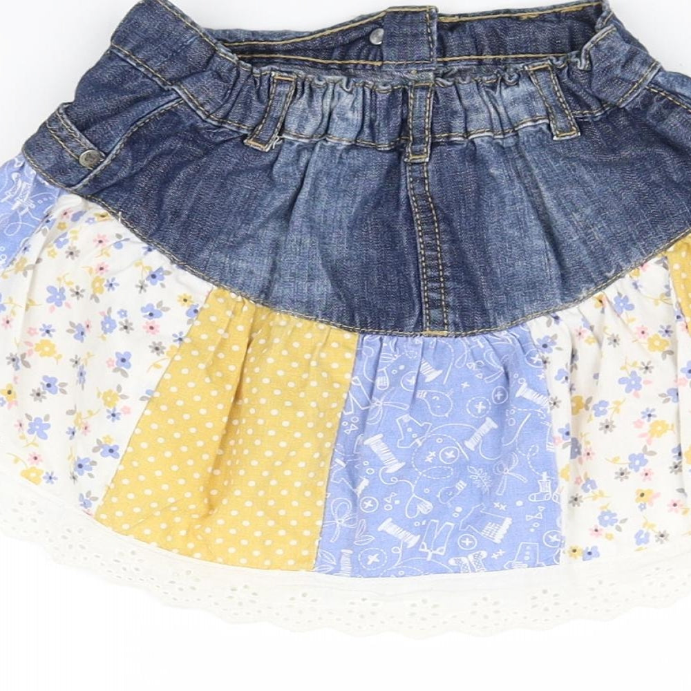 NEXT Girls Black Mini Skirt Size 3-4 Years