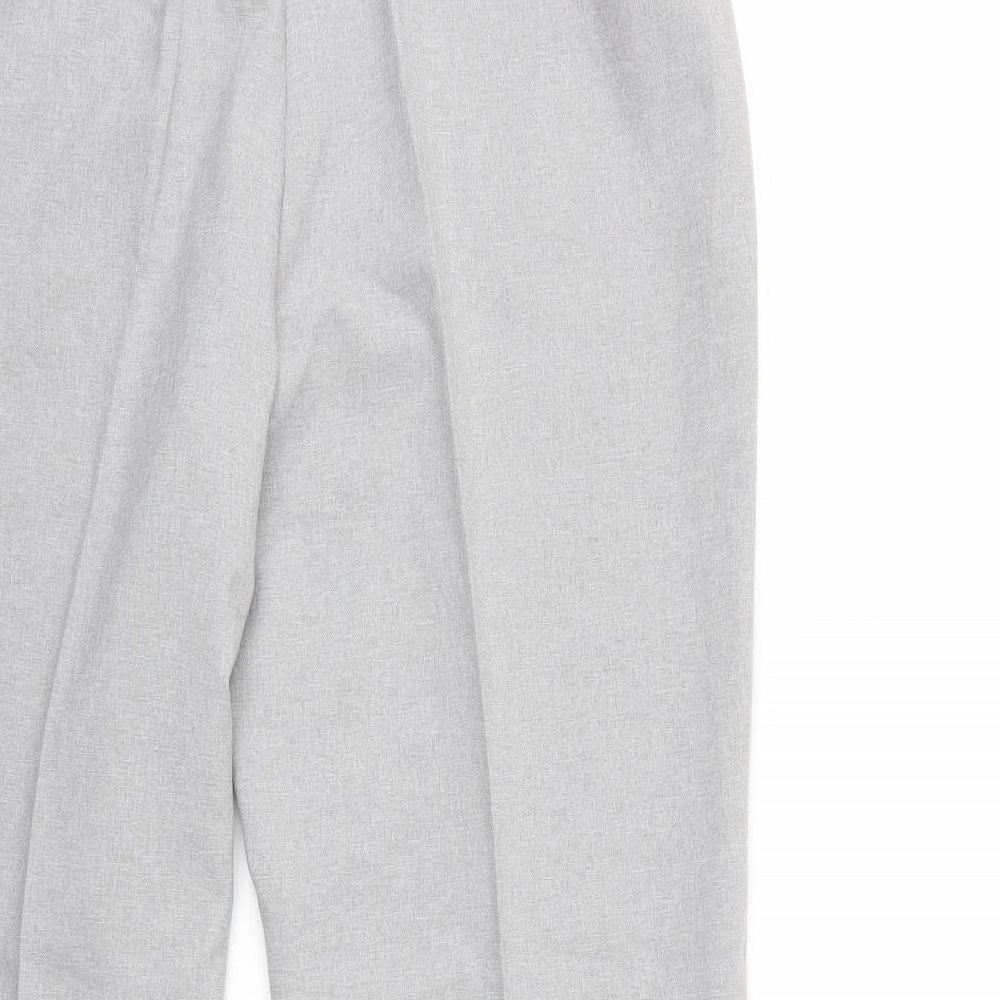 style limited Womens Grey Trousers Size 16 L27 in