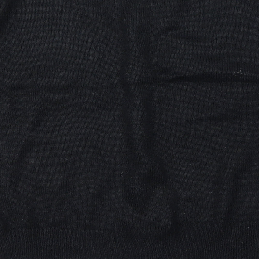 G.I Womens Black Cardigan Jumper Size 12