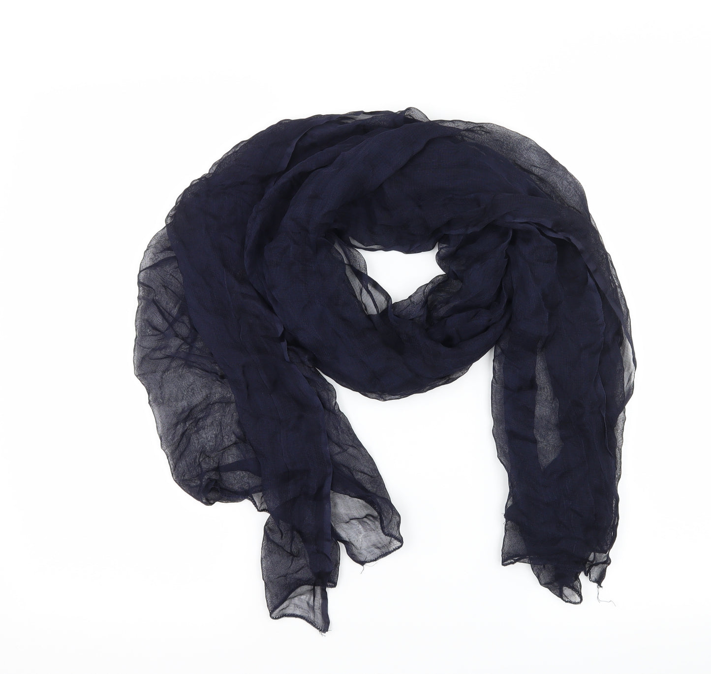 Preworn Womens Blue Scarf