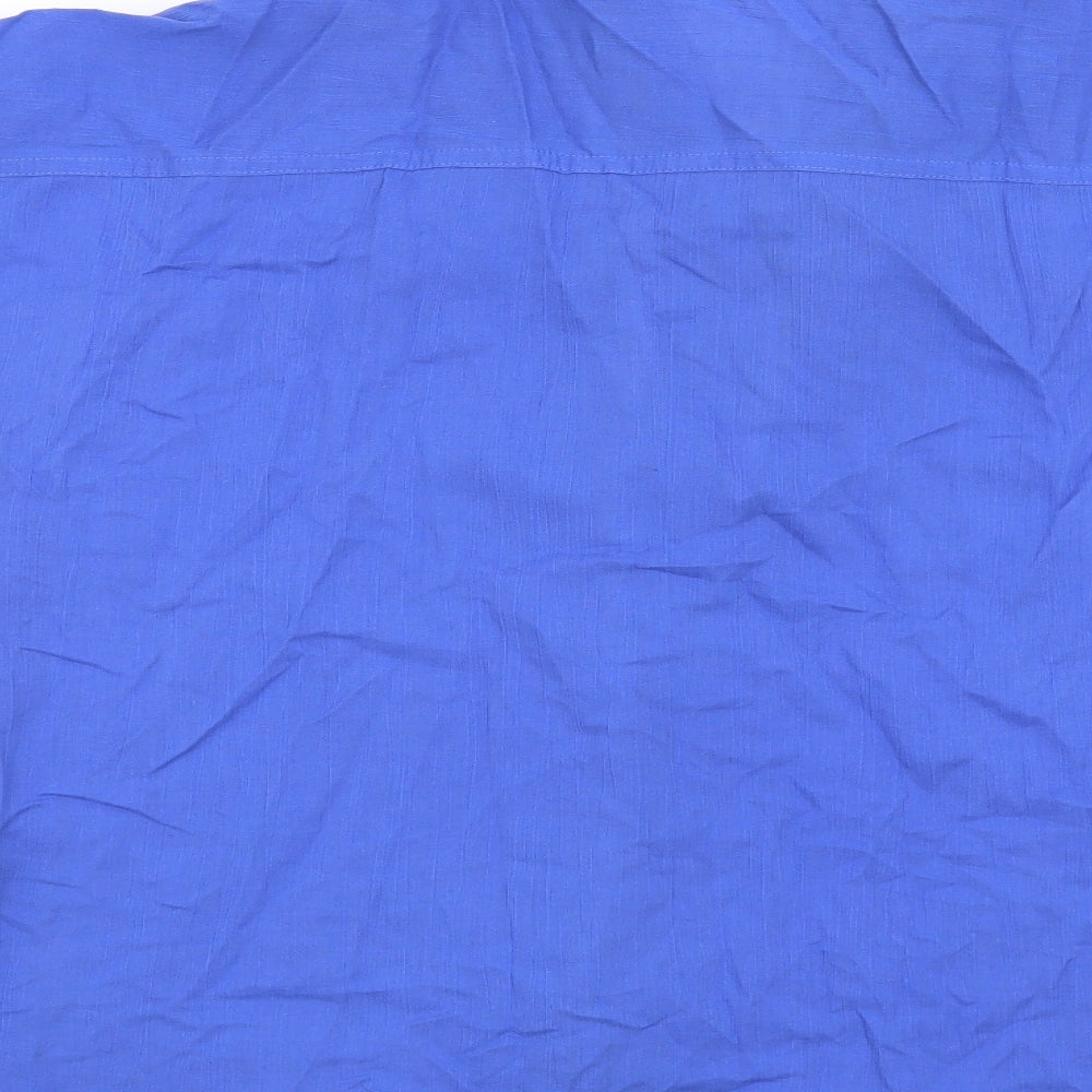 St Michael Womens Blue Basic Blouse Size 18