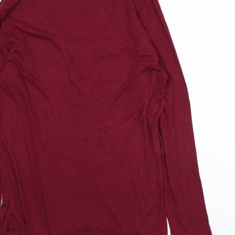 Marks and Spencer Womens Red Pullover Jumper Size 18