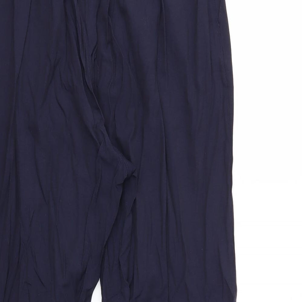 Preworn Womens Blue Trousers Size L L29 in