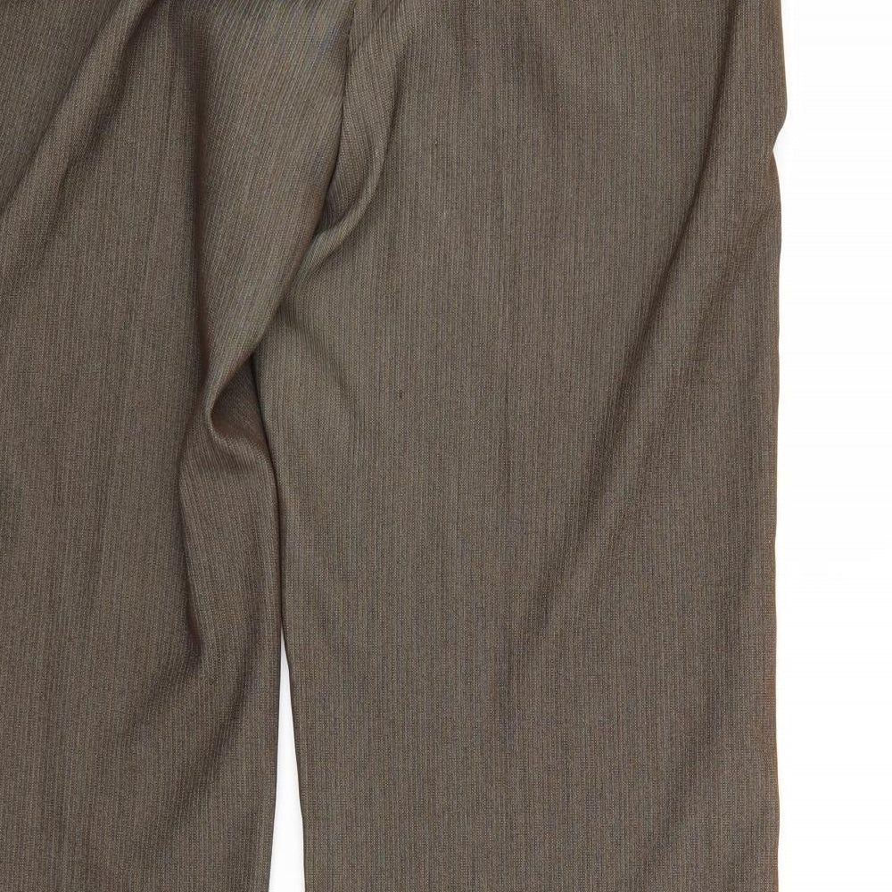 George Womens Brown Trousers Size 32 L31 in