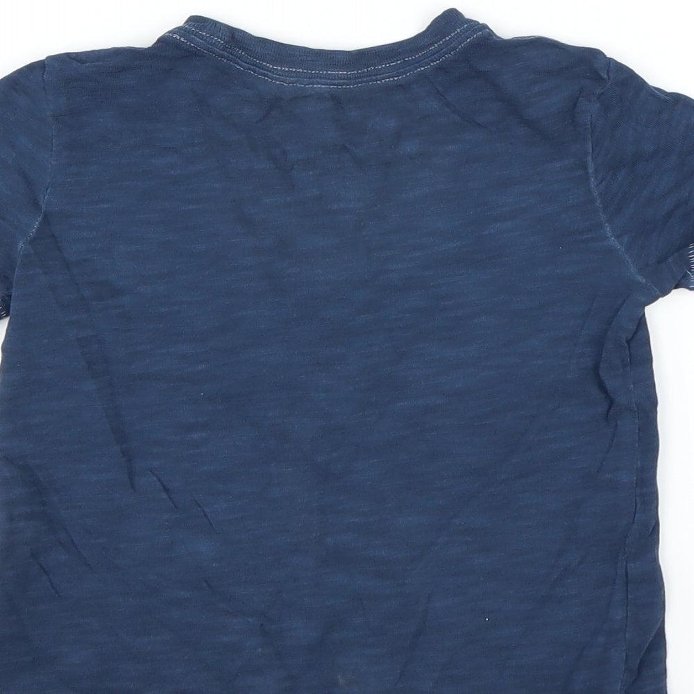 Gap Boys Blue Basic T-Shirt Size 2 Years