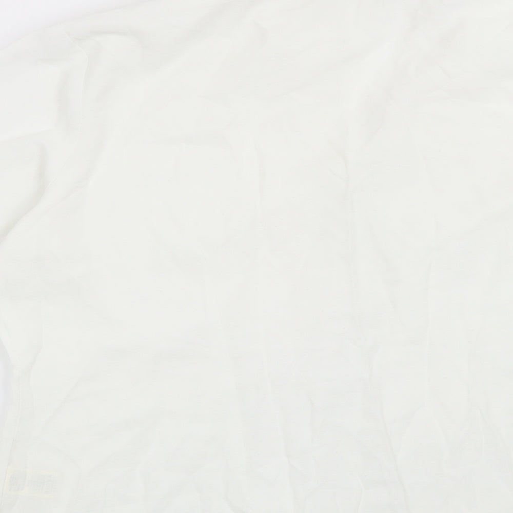 Dorothy Perkins Womens White Basic Button-Up Size 18