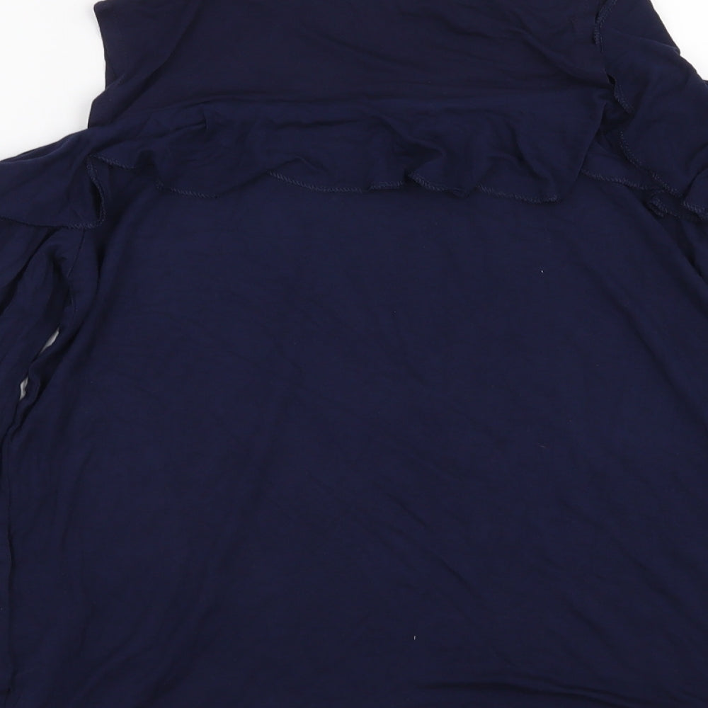 Candy Couture Girls Blue Basic T-Shirt Size 14 Years