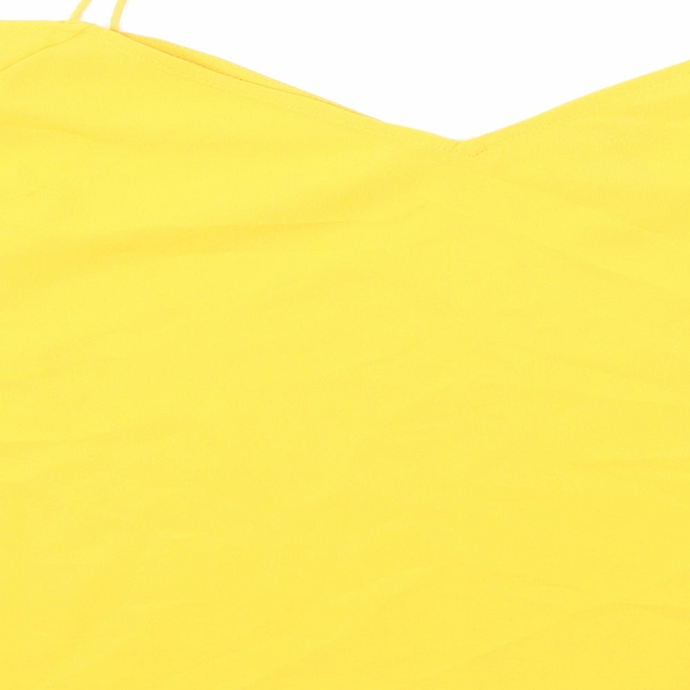 ASOS Womens Yellow Camisole Blouse Size 10