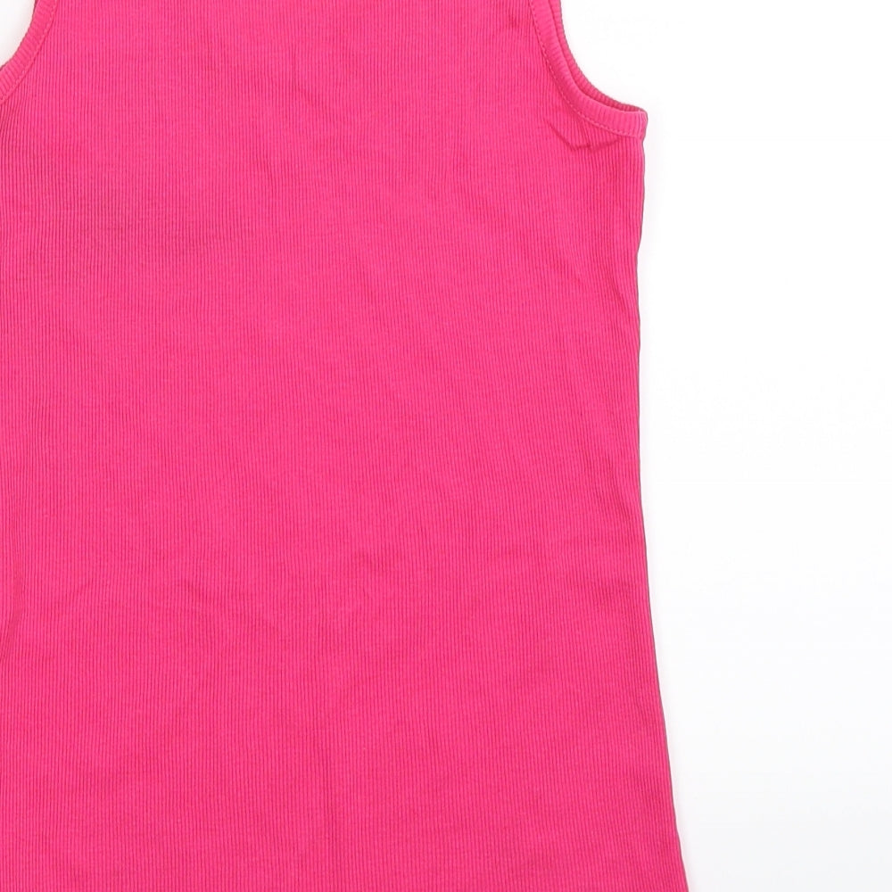 Red Herring Womens Pink Basic Tank Size 12