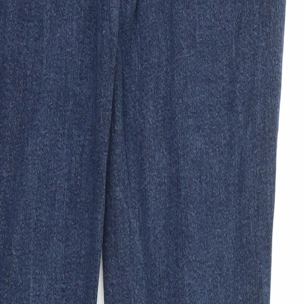 Up Fashion Womens Blue Denim Skinny Jeans Size 27 L32 in