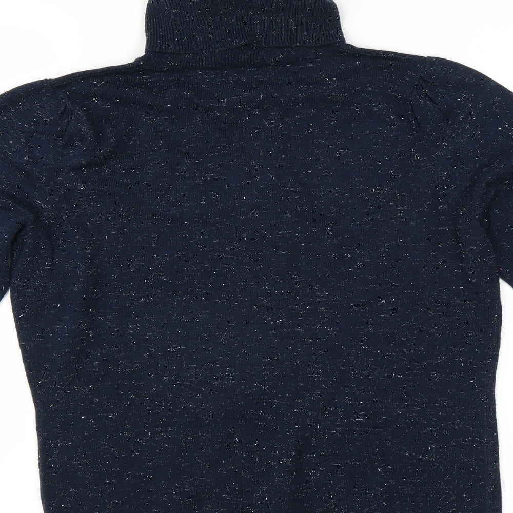 Dorothy Perkins Womens Blue Pullover Jumper Size 12 - glittery