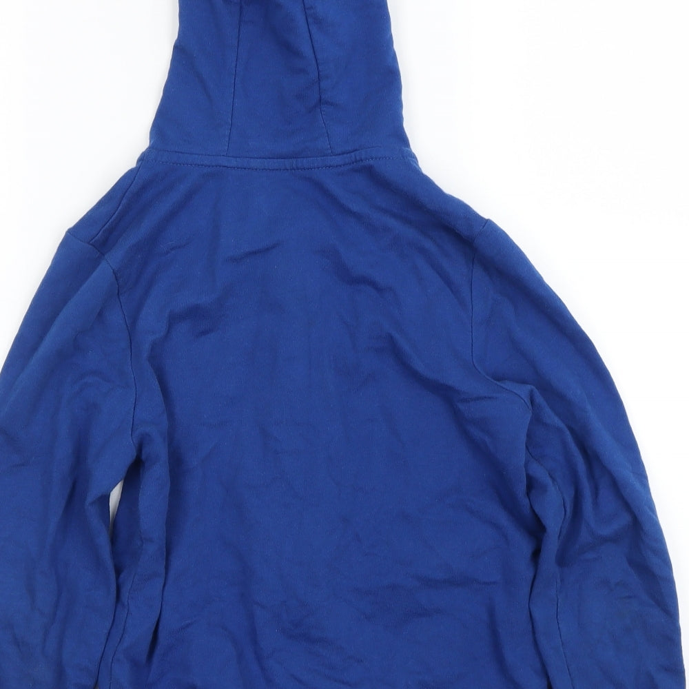 Nutmeg Boys Blue Full Zip Hoodie Size 7-8 Years