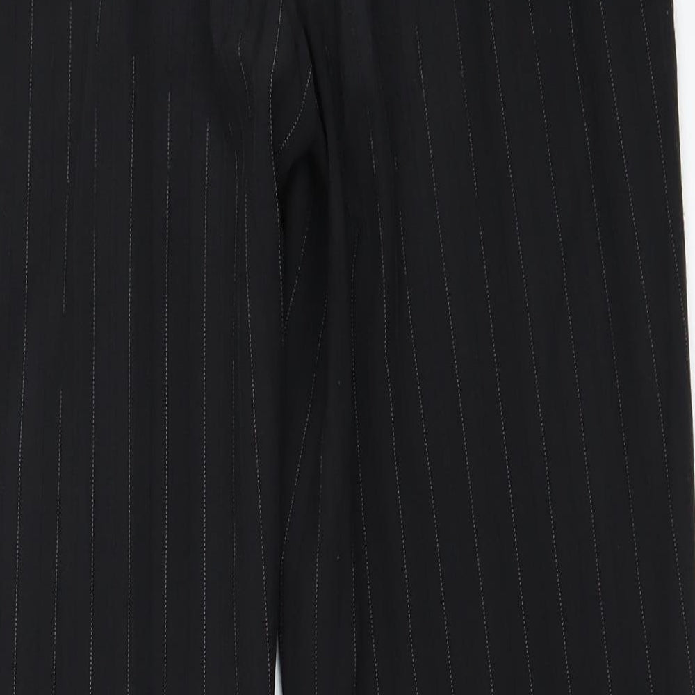 Marks and Spencer Womens Black Trousers Size 12 L26 in