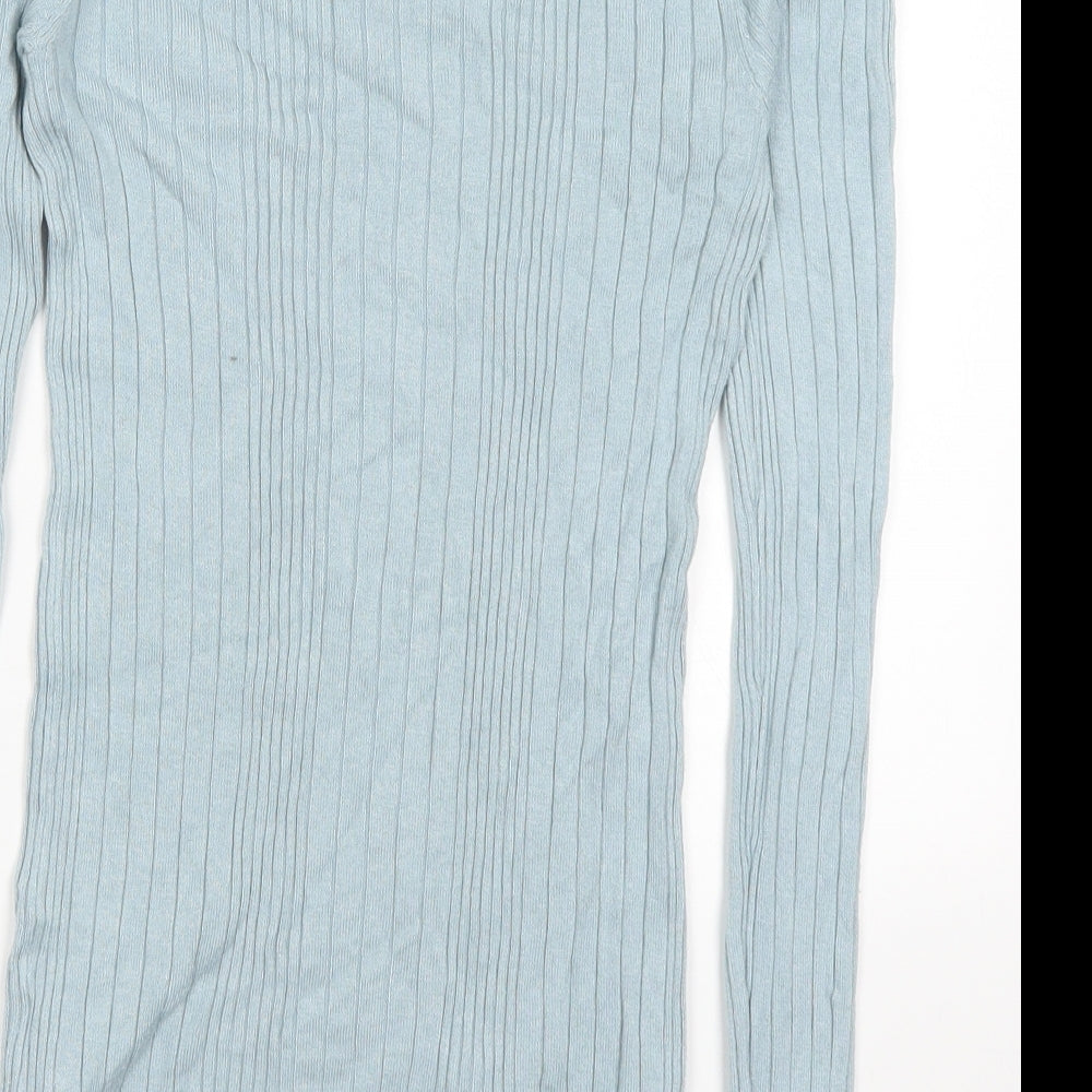 New Look Womens Blue Pullover Jumper Size 8