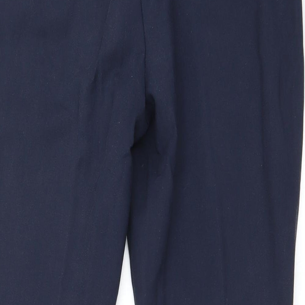 NEXT Womens Black Trousers Size 12 L23 in