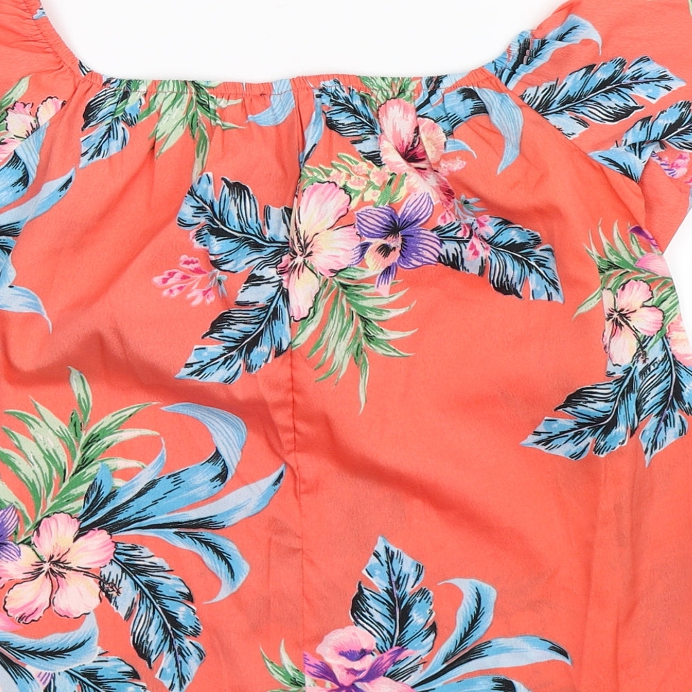Primark Womens Pink Floral Camisole Blouse Size 8