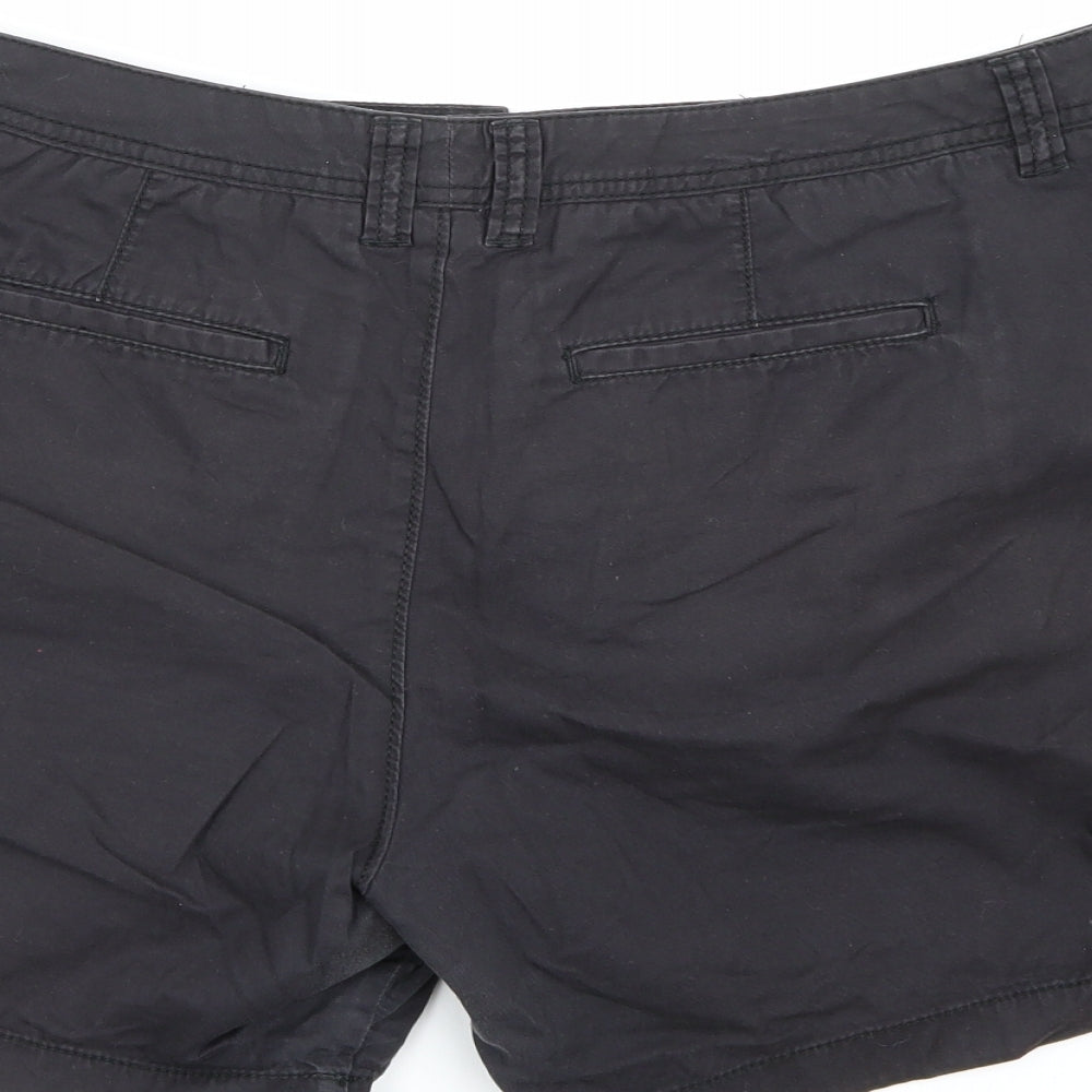 F&F Womens Black Chino Shorts