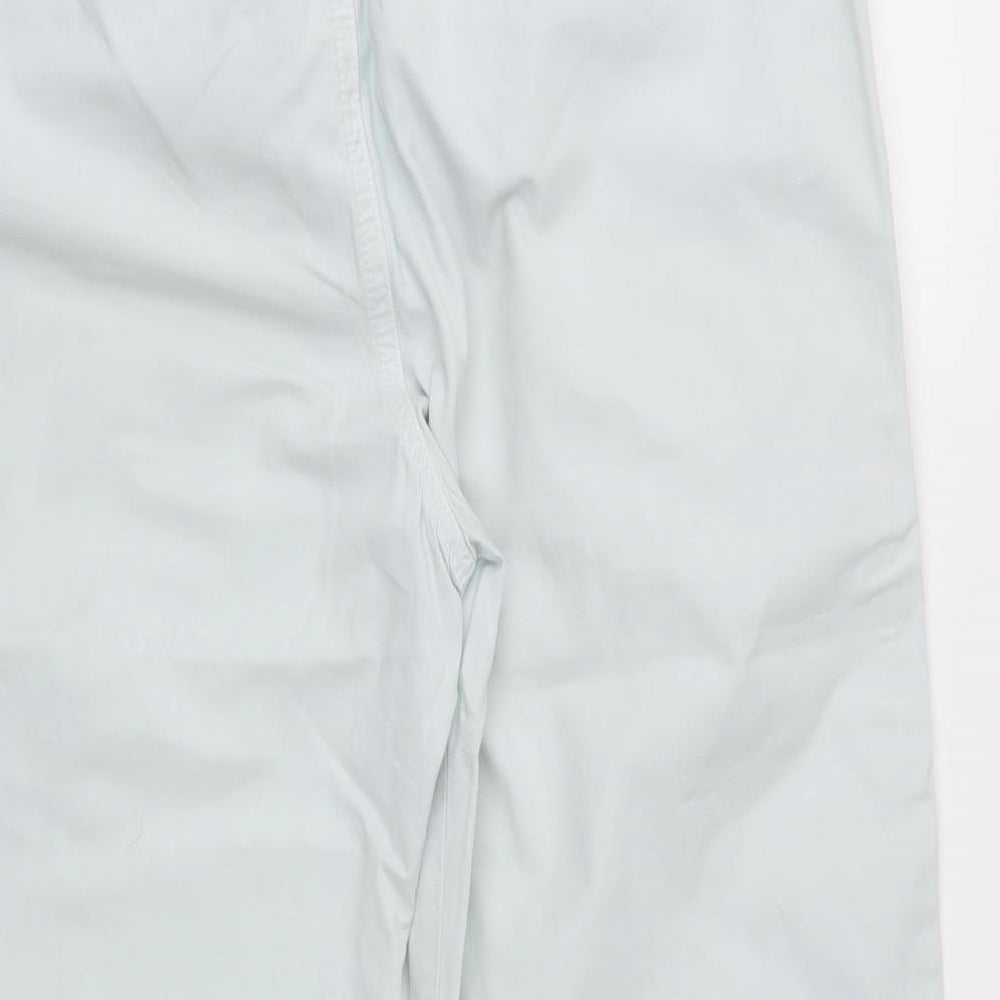 NEXT Womens White Cargo Trousers Size 30 in L21 in