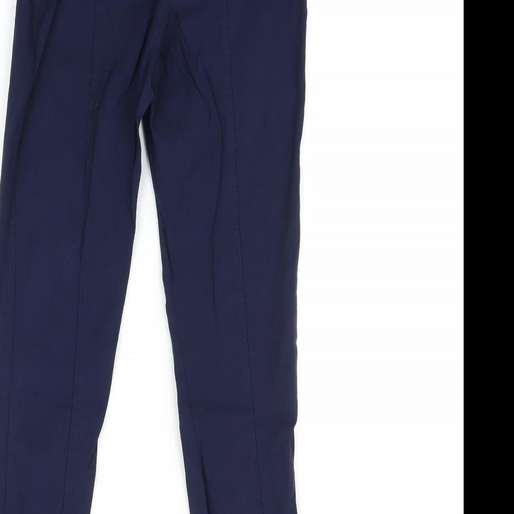 Primark Womens Blue Chino Leggings Size 8 L27.5 in