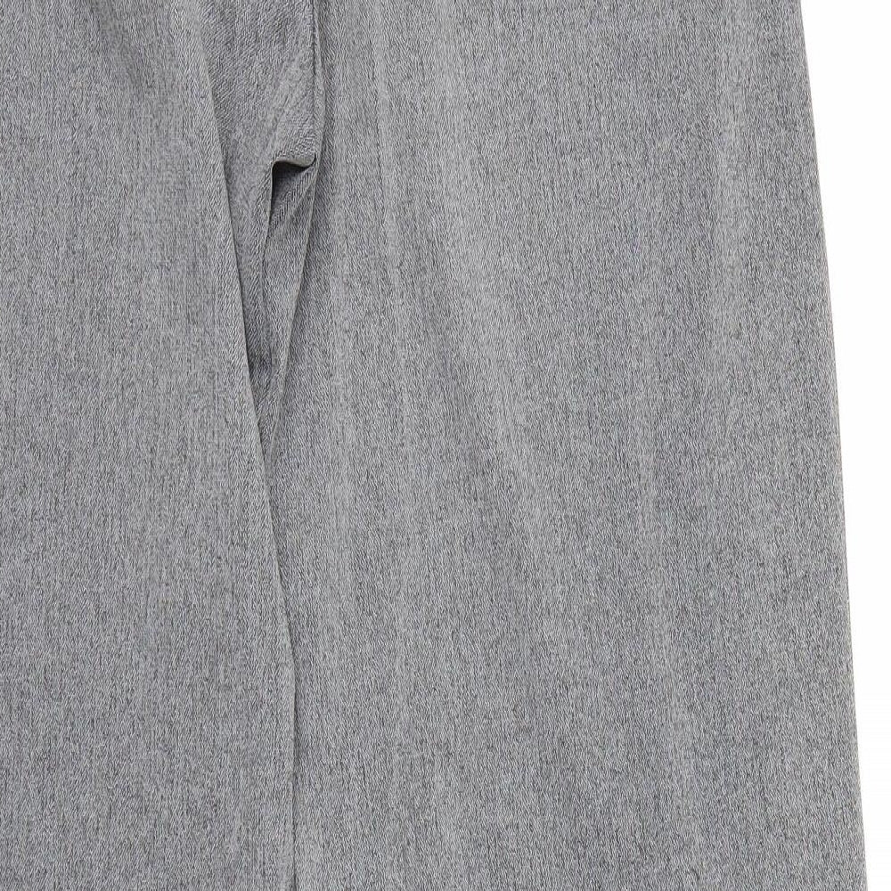 Next Womens Grey Dress Pants Trousers Size 12 L27 in