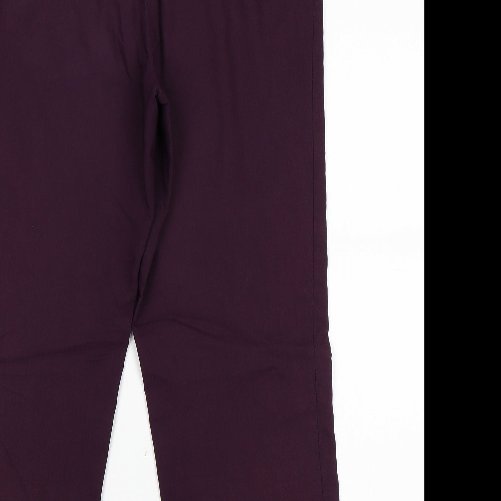 Preworn Womens Purple Trousers Size 30 in L24 in