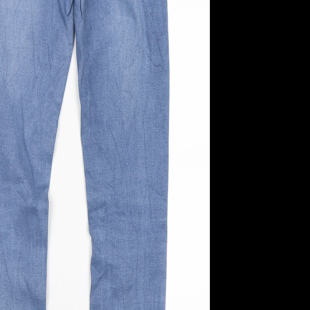 FOREVER 21 Womens Blue Skinny Jeans Size 26 in L29 in