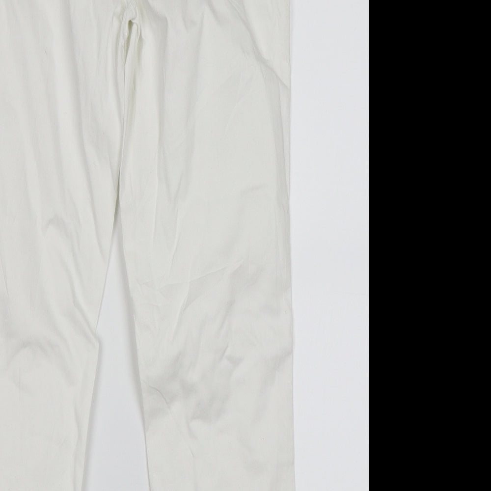 Street One Womens White Skinny Jeans Size 30 in L25 in