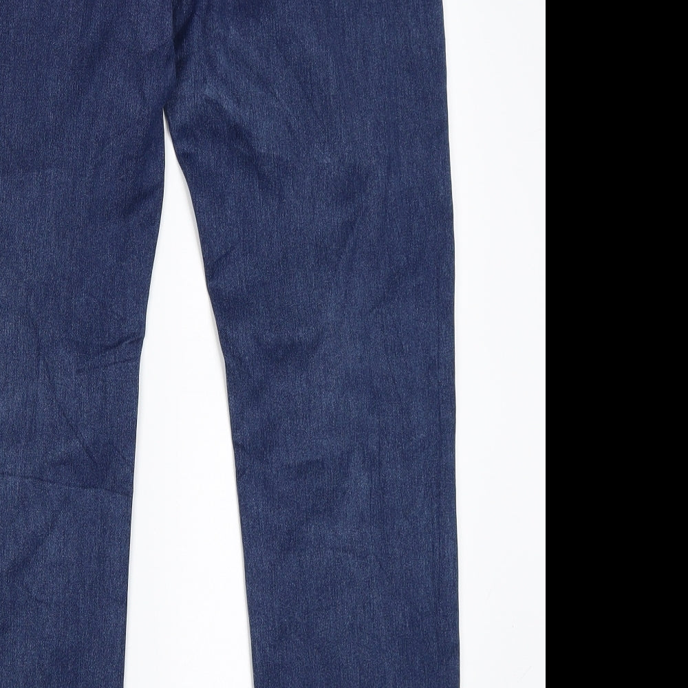 Yazz Collection Womens Blue Straight Jeans Size 32 in L25 in