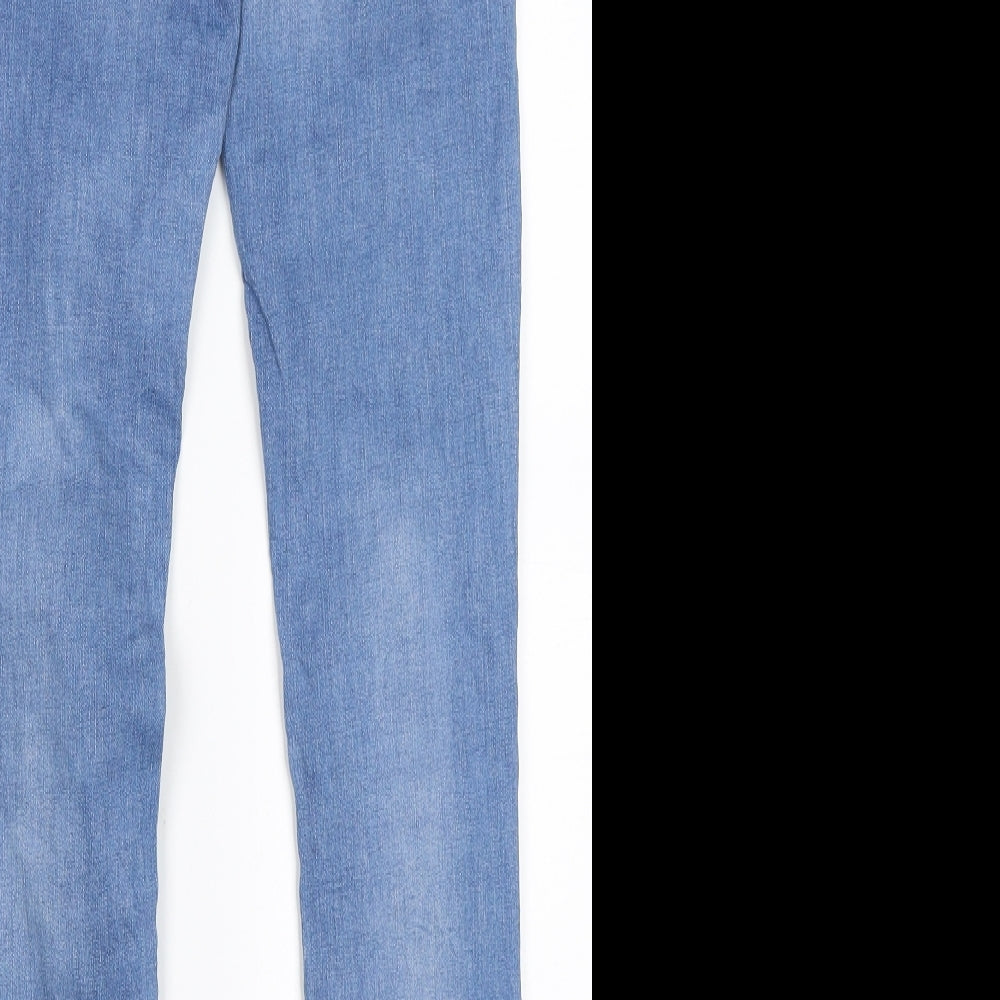 Bershka Womens Blue Skinny Jeans Size 26 in L30 in