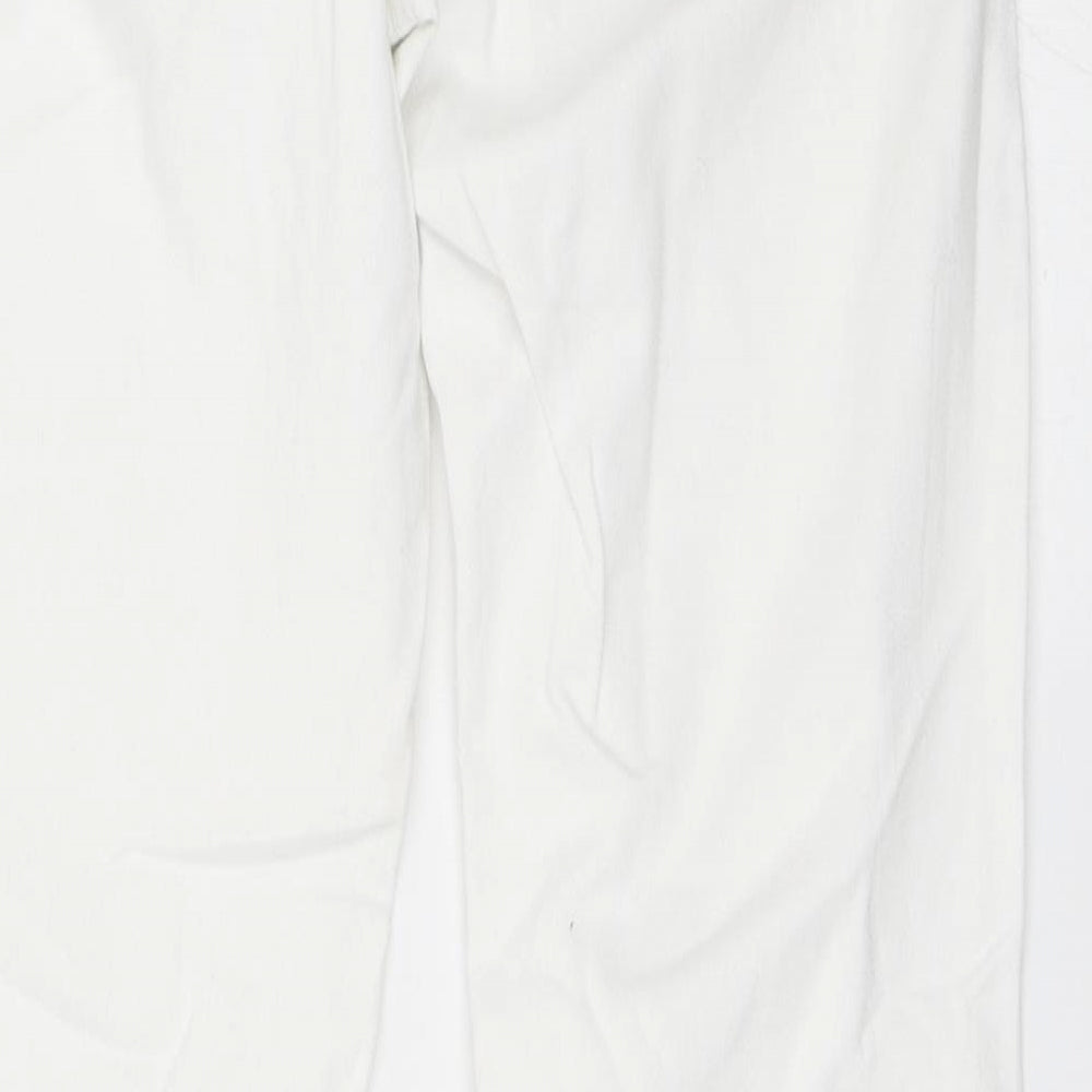 Stone Kit Womens White Skinny Jeans Size 36 L30 in