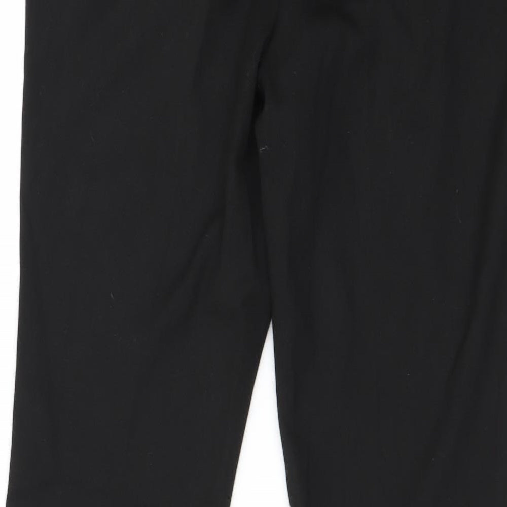 NEXT Womens Black Sweatpants Trousers Size 12 L24 in