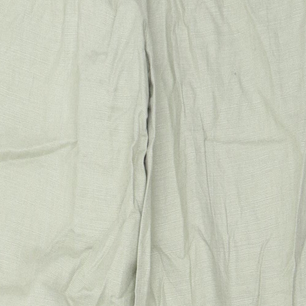 Preworn Womens Green Trousers Size 12 L26 in